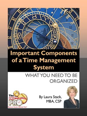 cover image of Important Components of a Time Management System